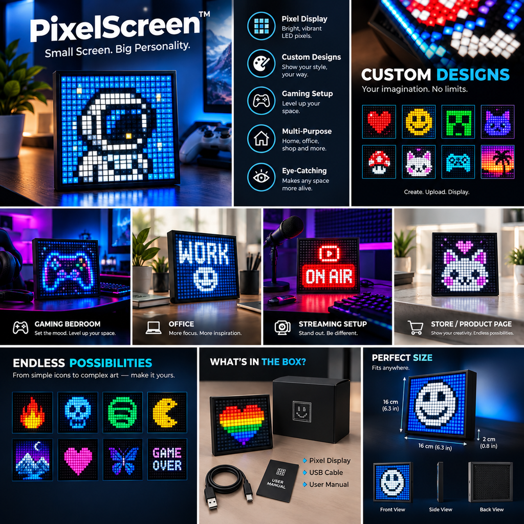 Nexonic PixelScreen™