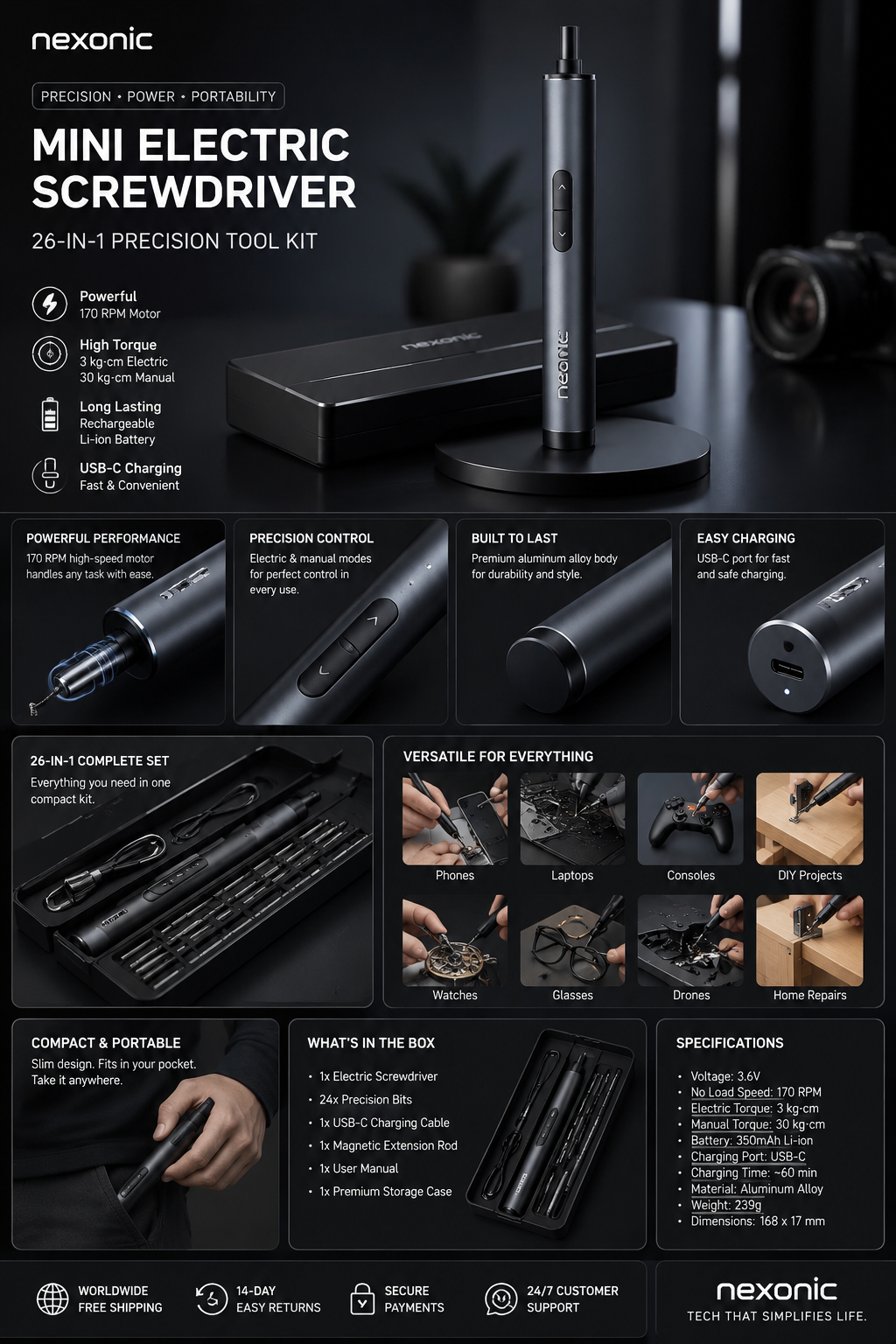 Nexonic PrecisionDrive X™